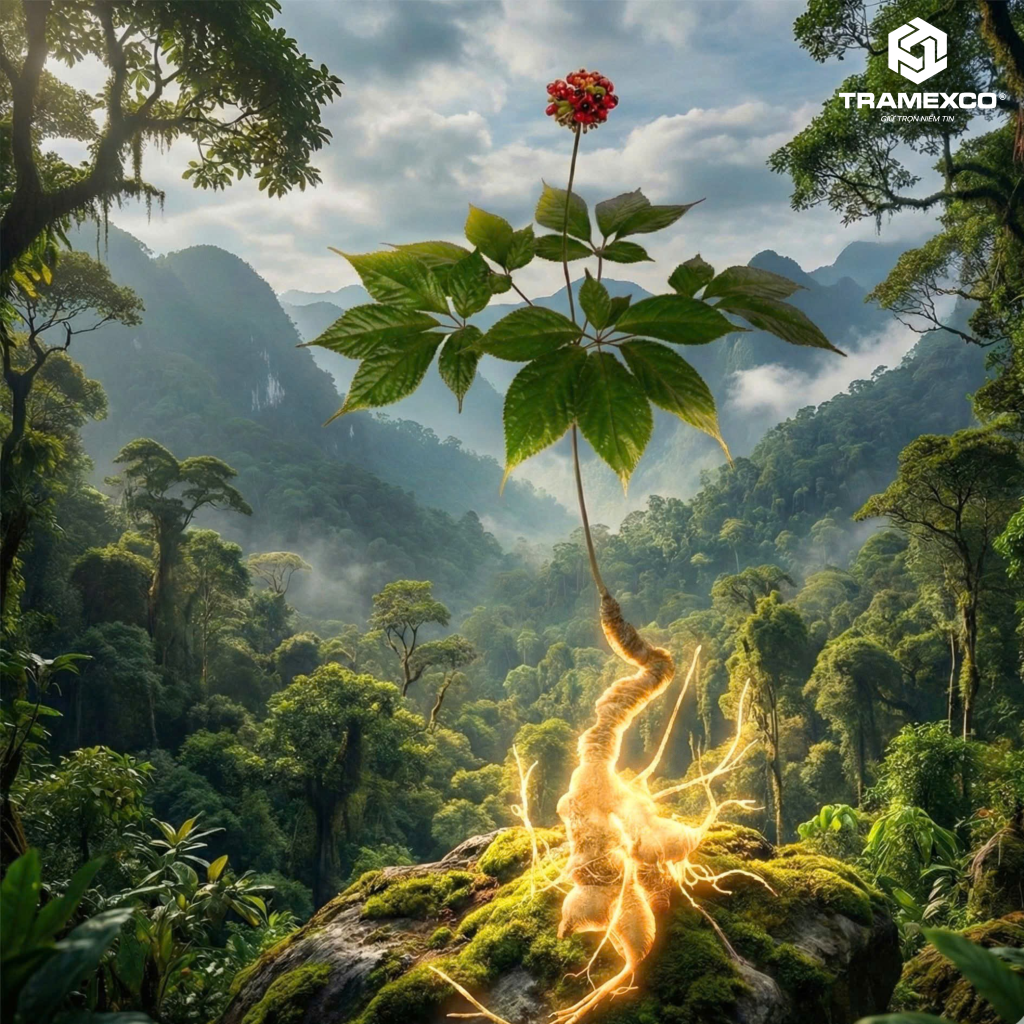 Củ Sâm Ngọc Linh tươi giữ nguyên hương vị và dưỡng chất tự nhiên